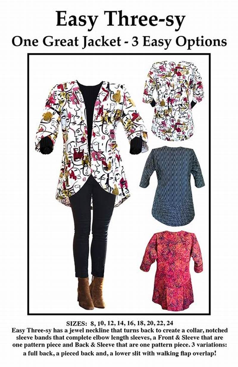 Easy Jacket Sewing Pattern