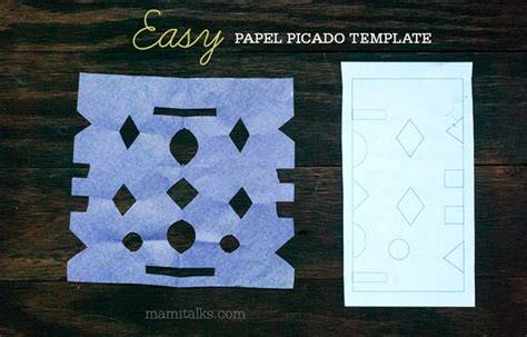 Easy Papel Picado Template