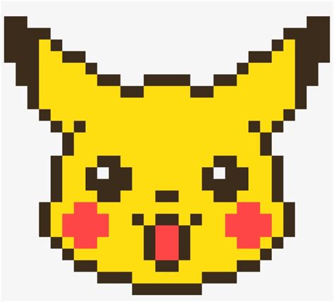 Easy Pixel Art Pikachu