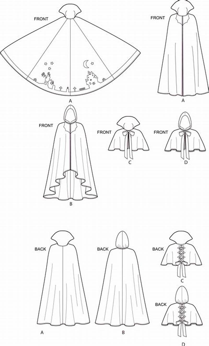Easy Simple Cape Pattern