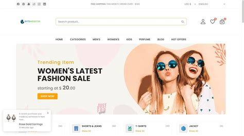 Ecommerce Html Template Free Download