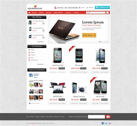 Ecommerce Template Free Download