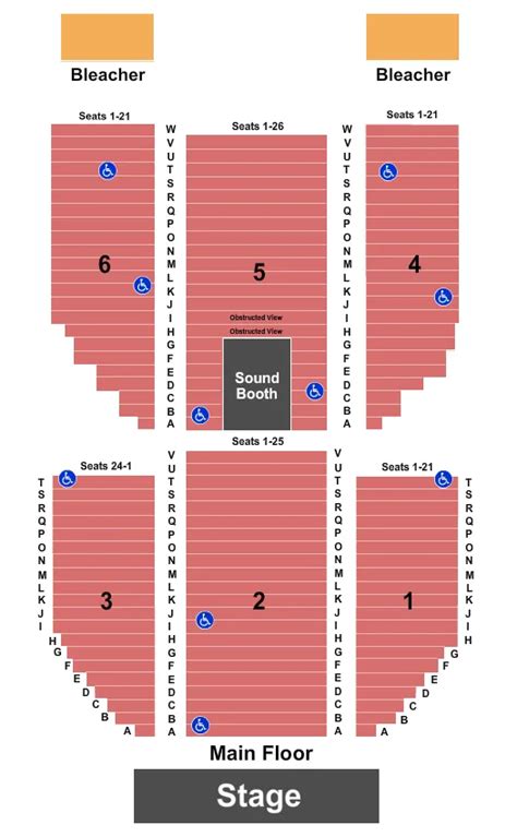Edgewater Pavilion Seating Chart