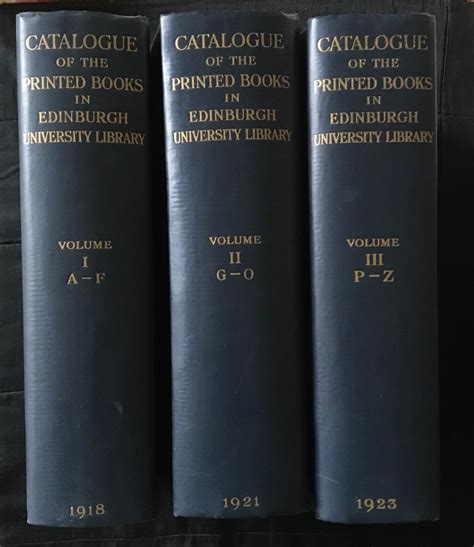 Edinburgh Library Catalogue