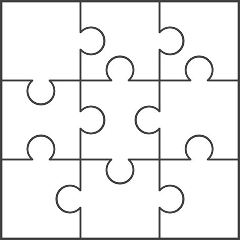 Editable Puzzle Template