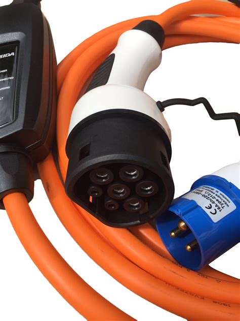Electric car charging safety grab plug