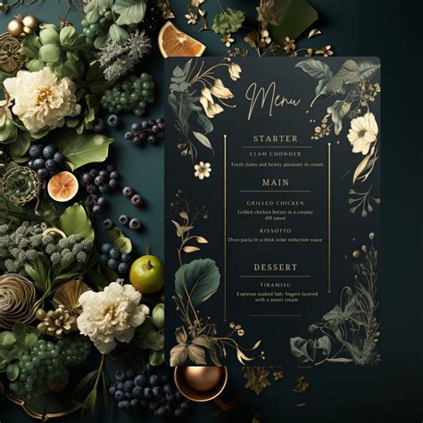 Elegant Menu Template