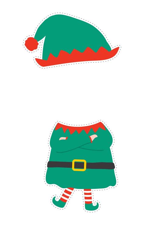 Elf Cut Out Template