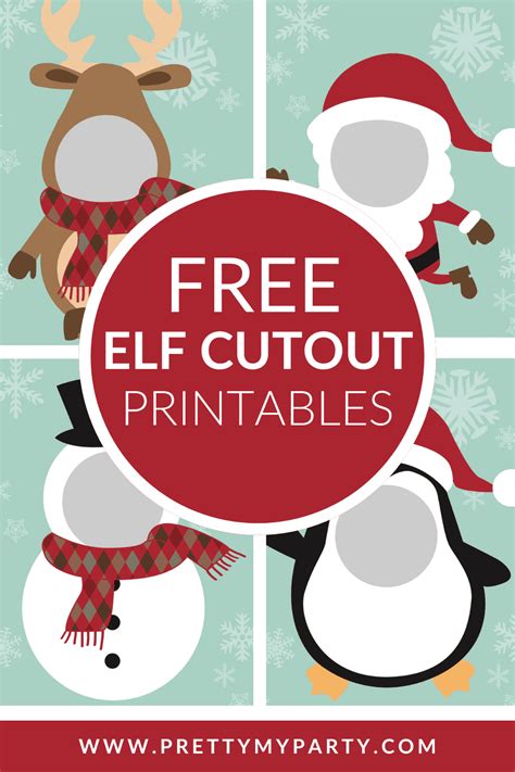 Elf On The Shelf Printable Cutouts