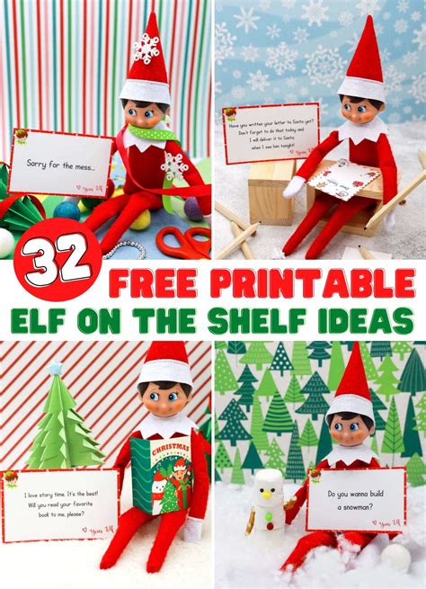 Elf On The Shelf Templates Free