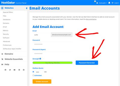 Email Account