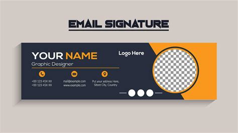 Email Signature Banner Template
