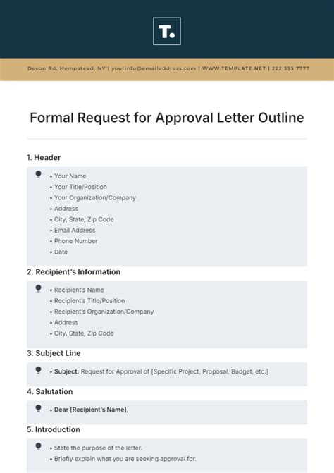 Email Template For Approval