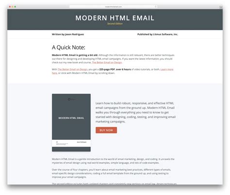 Email Template Html Free