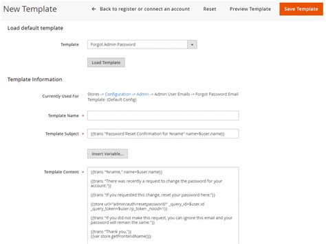 Email Templates In Magento