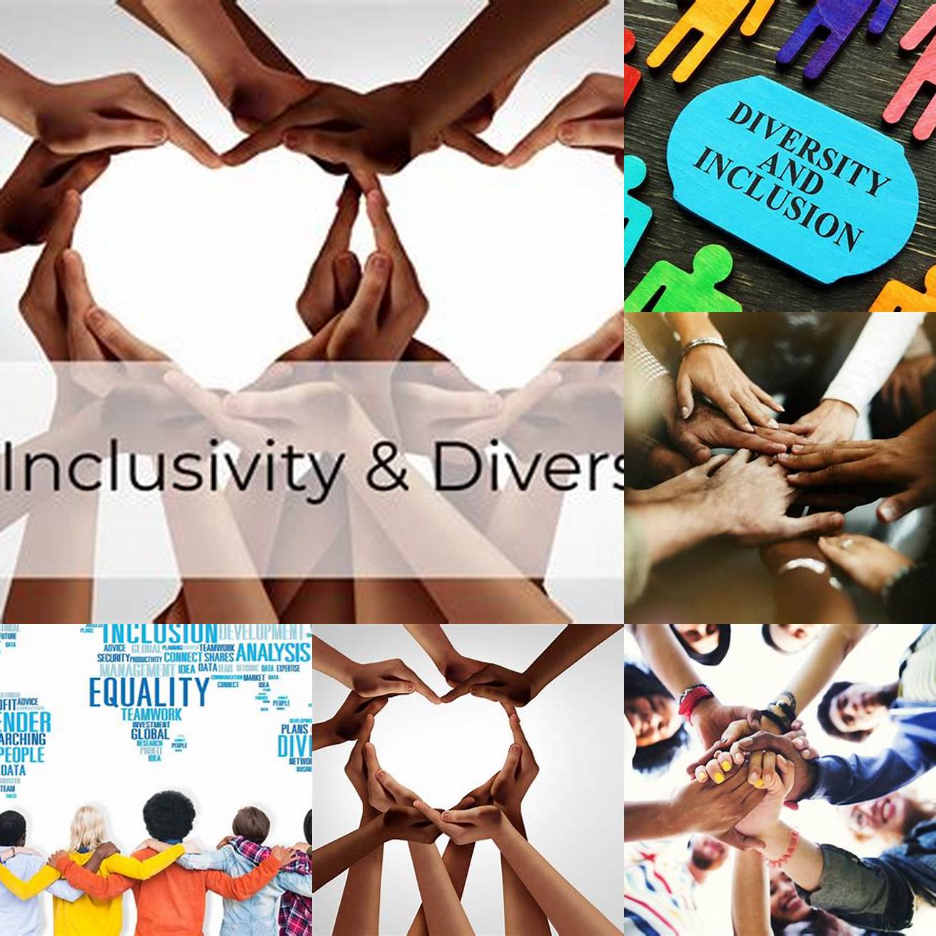 Embrace diversity and inclusivity