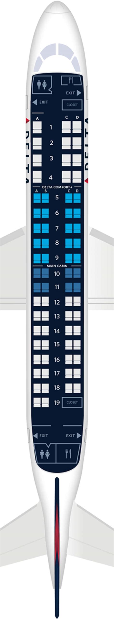 Embraer 175 Seat Chart