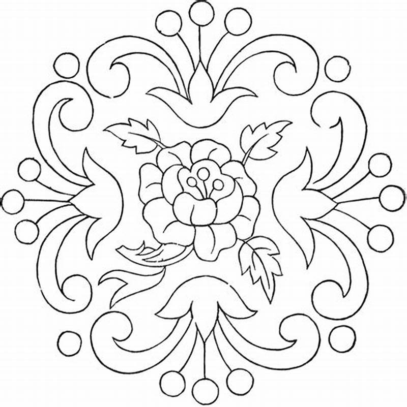 Embroidery Design Pattern