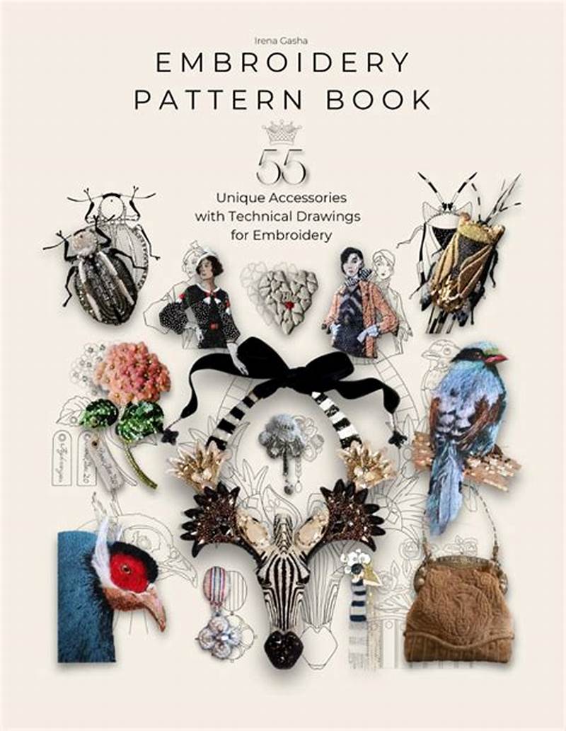 Embroidery Pattern Book