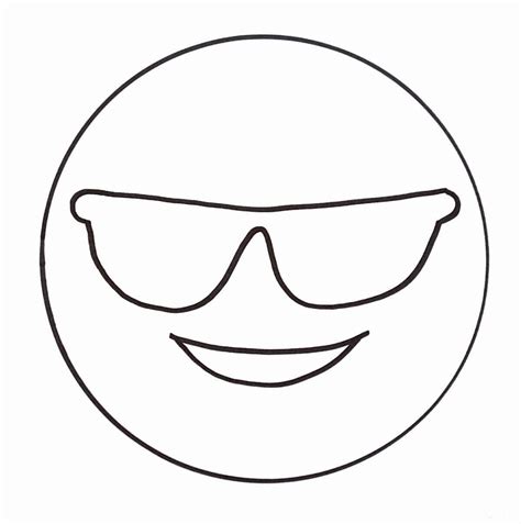 Emoji Colouring Pages Printable
