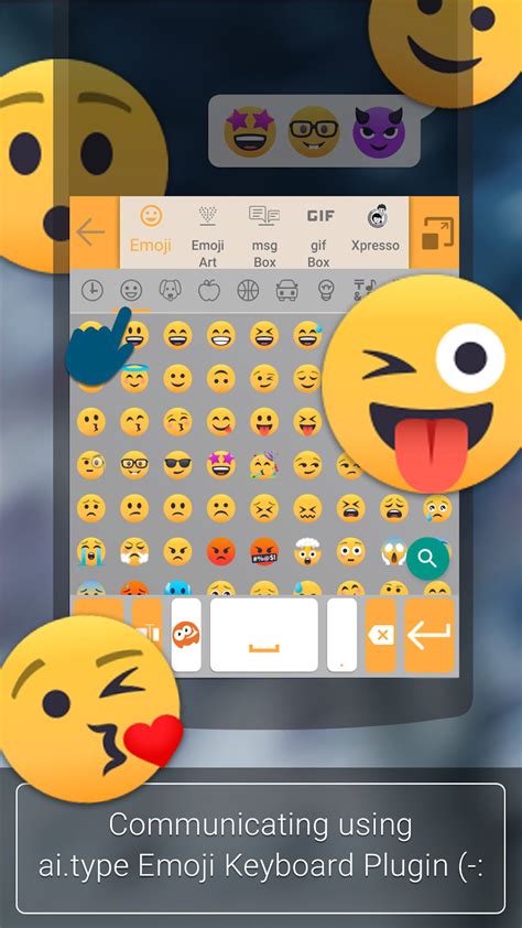 Emoji keyboard plugin