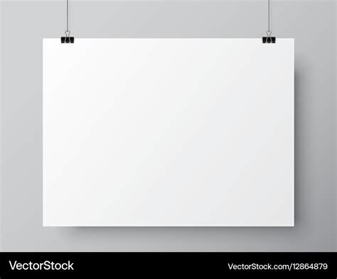 Empty Poster Template