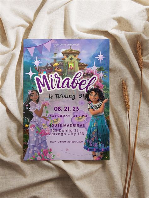 Encanto Invite Template