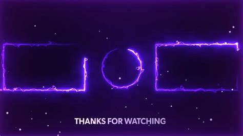 End Screen Youtube Template