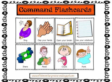 English Commands