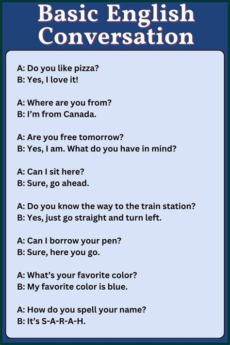 English Conversation