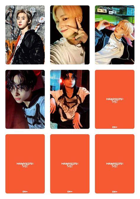 Enhypen Photocard Template