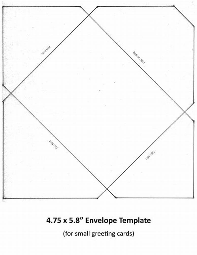 Envelope Pattern Template
