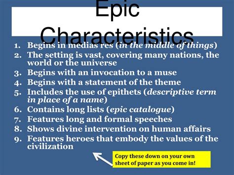 Epic Catalogue Example In The Odyssey