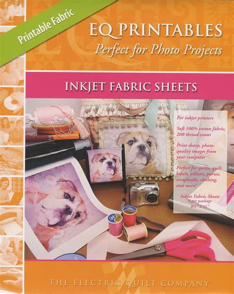 Eq Printable Fabric Sheets