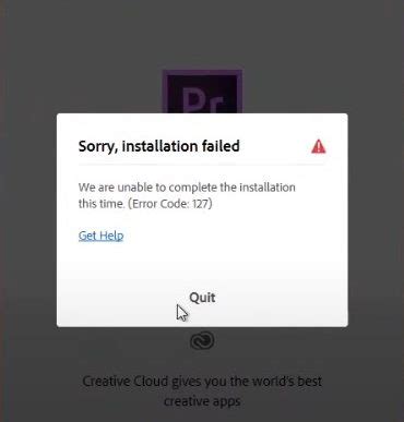 7 Ways to Fix Error Code 127 Adobe