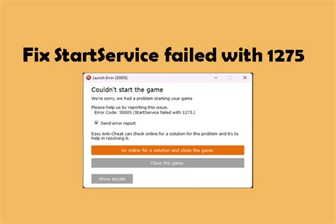 The Core Causes Behind the 1275 Error
