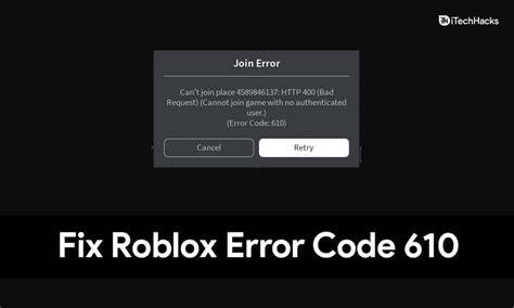 7 Ways to Fix Error Code 610 Fast