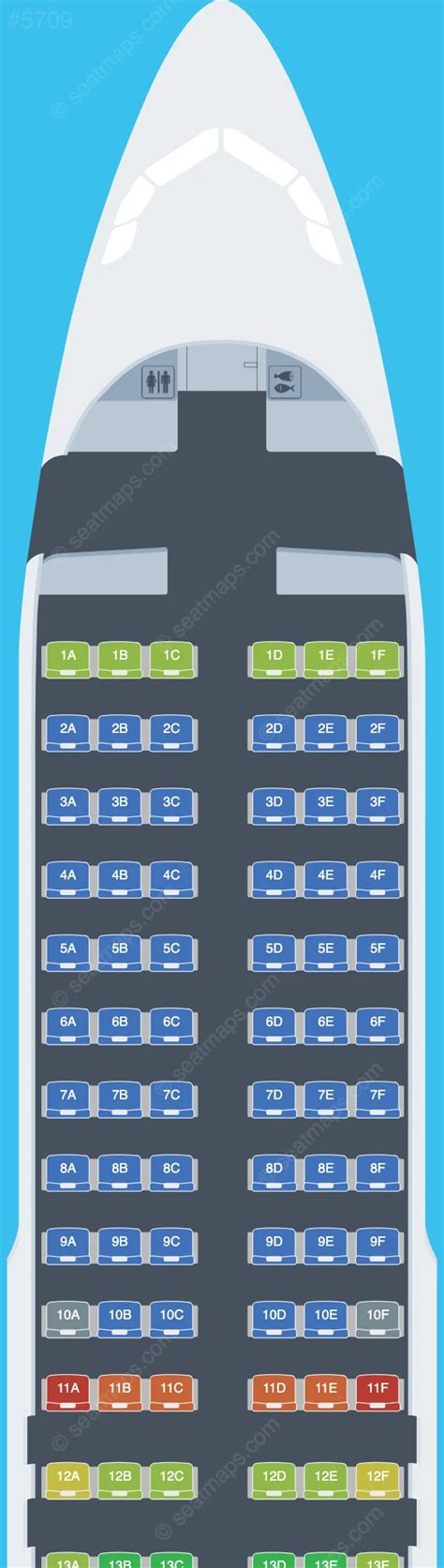 European Air Charter Sitzplan