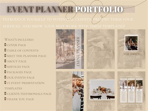 Event Portfolio Template