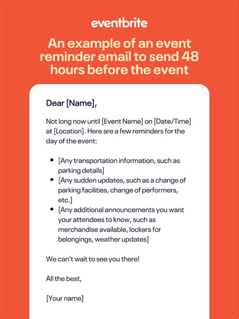 Event Reminder Template