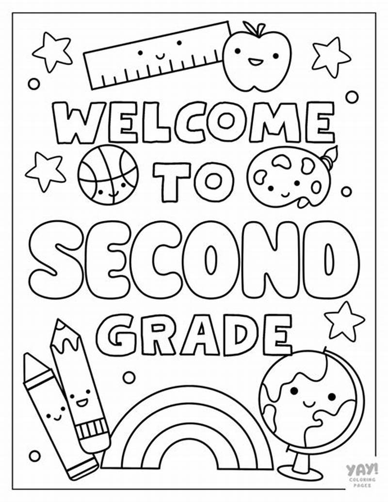 Example Of A Second Grade Coloring Asignment
