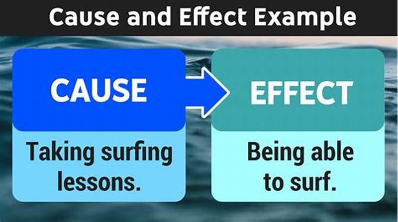 Example Of Cause And Effect Pattern