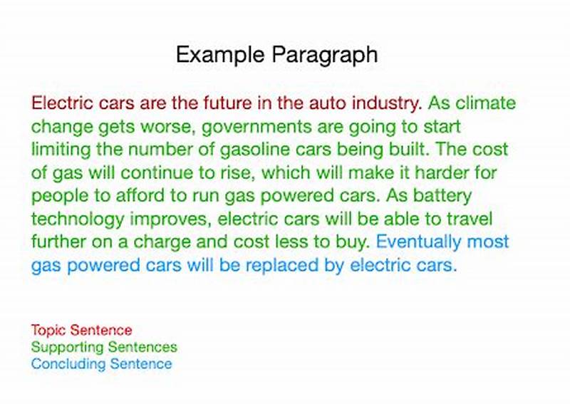 Example Of Paragraph Form