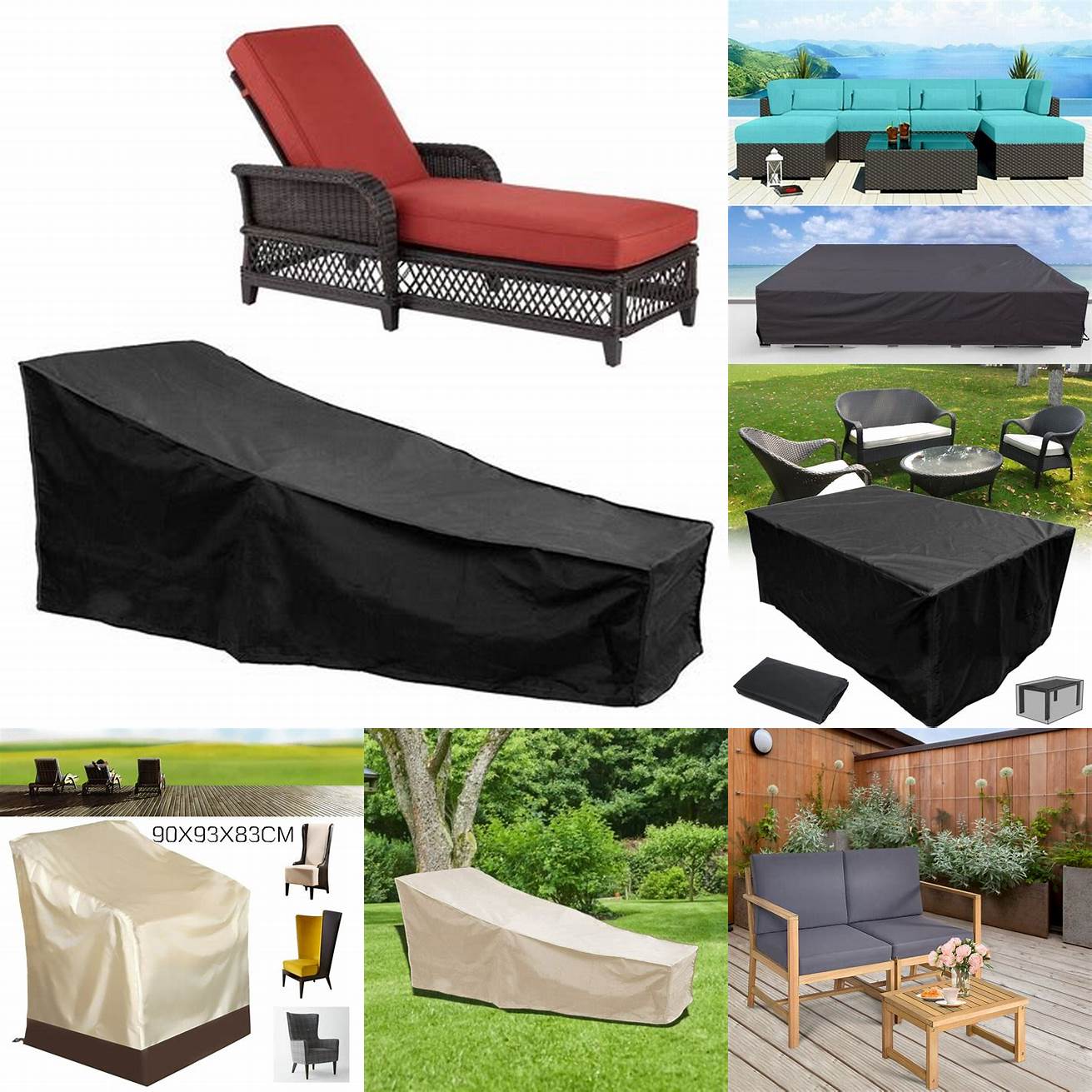 Examples of outdoor furniture protection products
