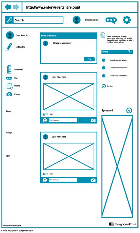 Examples Wireframe