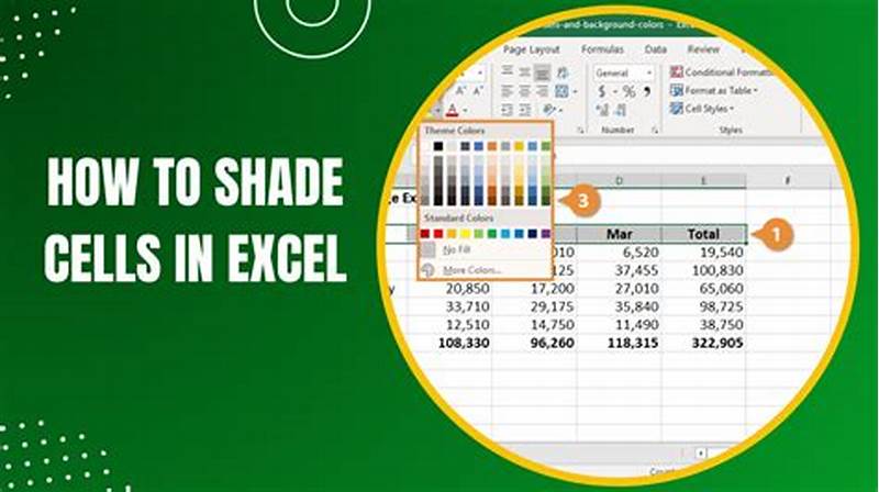 Excel Cell Shading Pattern