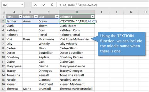 Excel Combine Formula and Text