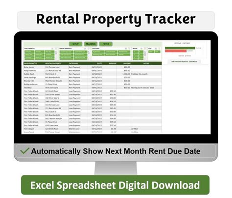 Excel Rental Template