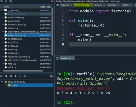 Explain Python entry points