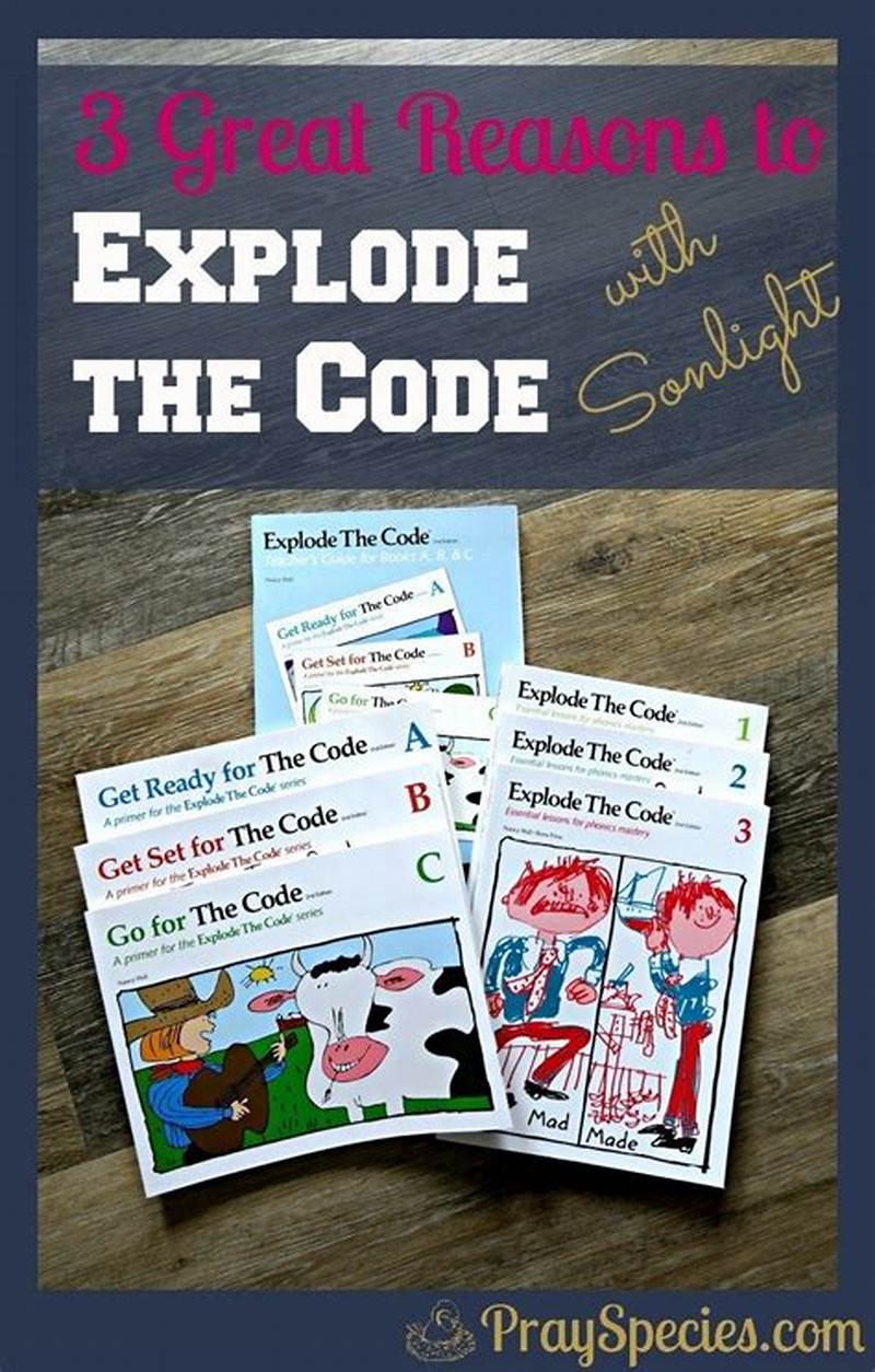Explode The Code Free Printables